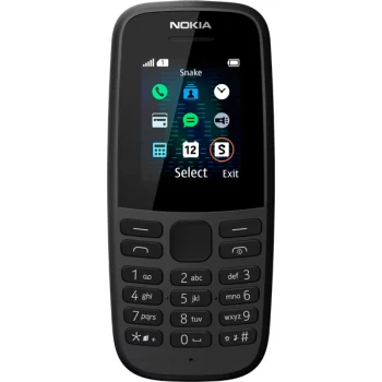 Мобильный телефон Nokia(105SS (2019) Black (ТА-1203))