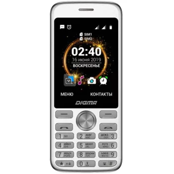 Мобильный телефон Digma(Linx C280 Silver (LT2061MM))