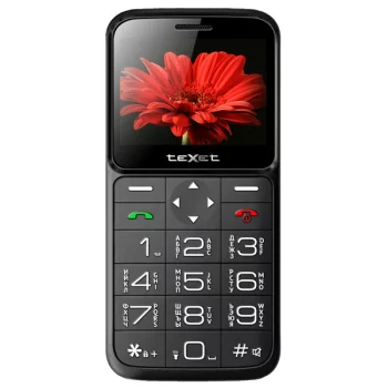 Мобильный телефон teXet(TM-B226 Black/Red)