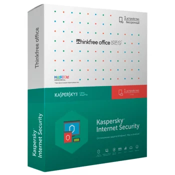 Комплект ПО Kaspersky(Kaspersky Internet Security 1ПК1г+ThinkfreeOffice)